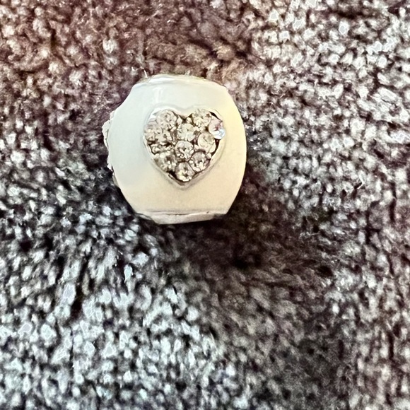 Pandora I Heart Mickey white with crystals - Picture 2 of 3